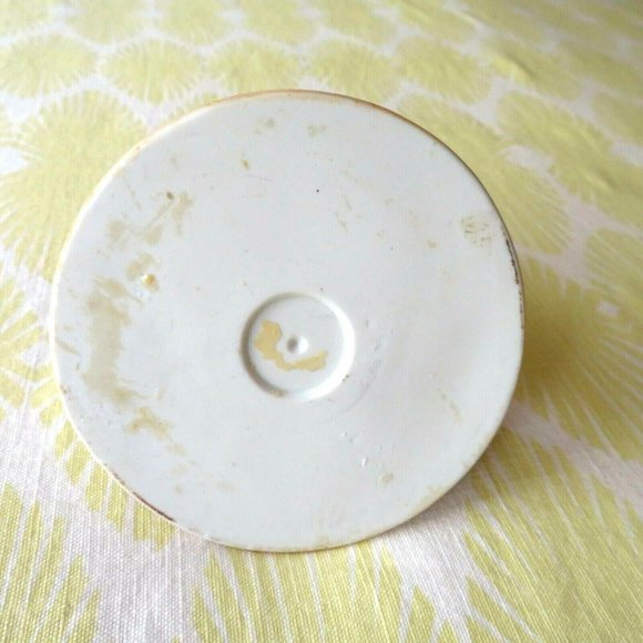 Hand Painted Porcelain Circus Elephant Figurine Figure Trunk Up Raised - Picture 6 of 12